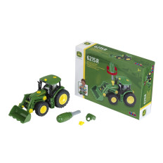 Juguete Tractor John Deere con cargador frontal