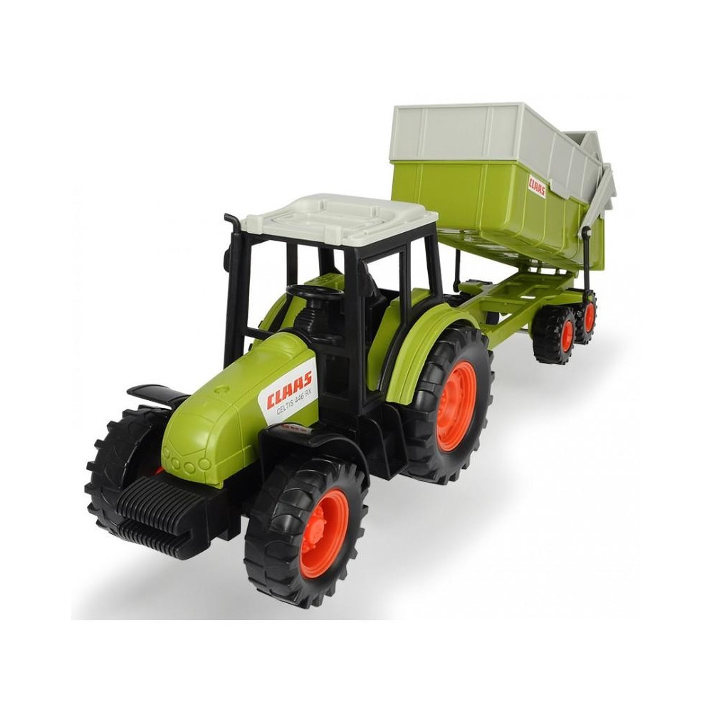 Tractor Dickie con Remolque - Juguetes para niños - 