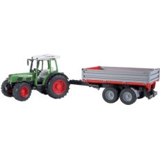 Tracteur avec remorque benne - Accueil -