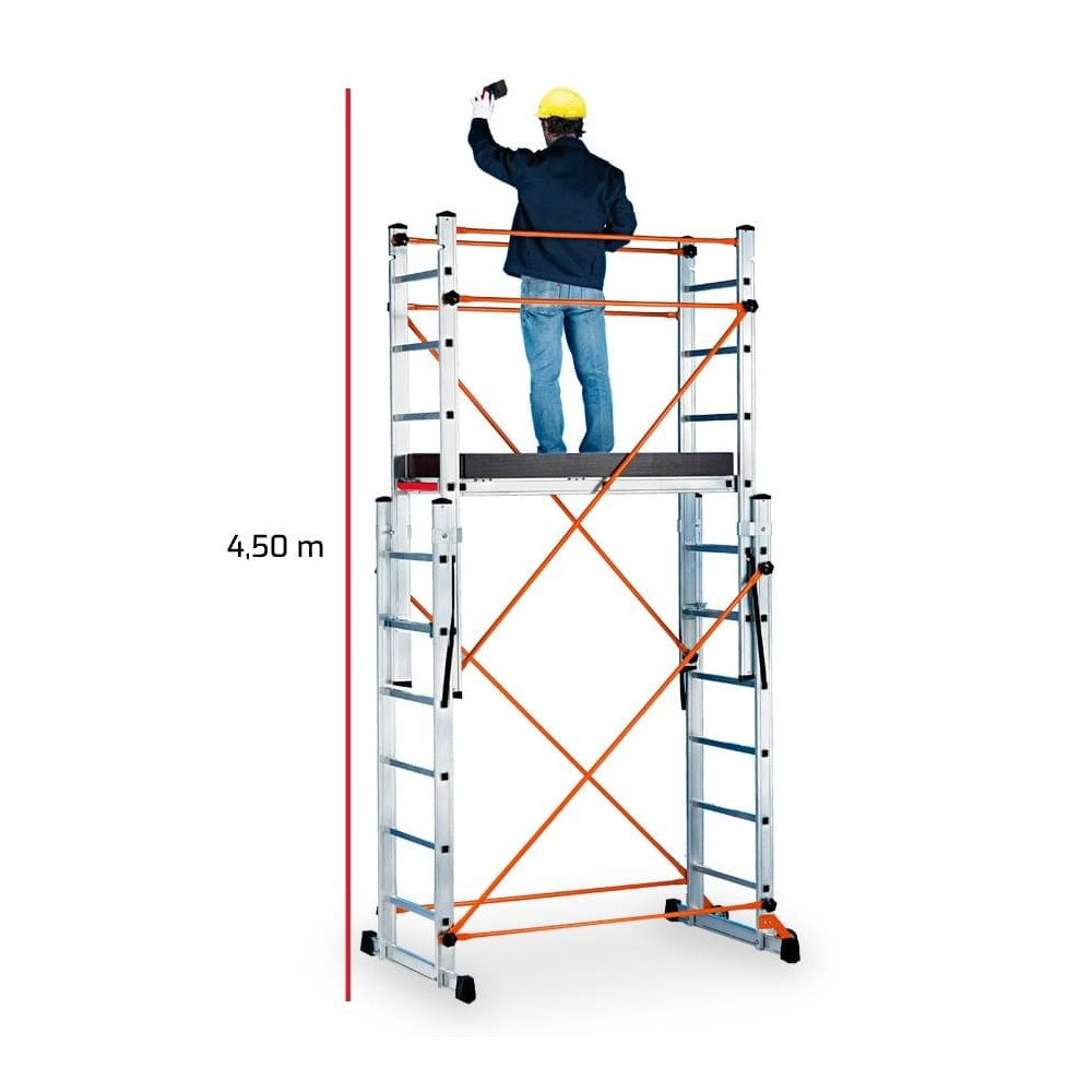 Andaime Multiusos Flex - Construção Civil - VINOMATOS