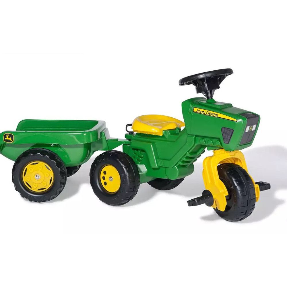 Tractor de Pedales con Remolque - Juguetes para niños
