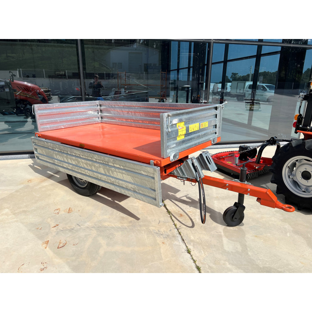 Remorque à Benne Basculante 1500KG - Accueil -