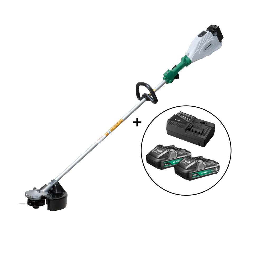 Desbrozadora Hitachi C/ Baterías + Cargador - Jardin y