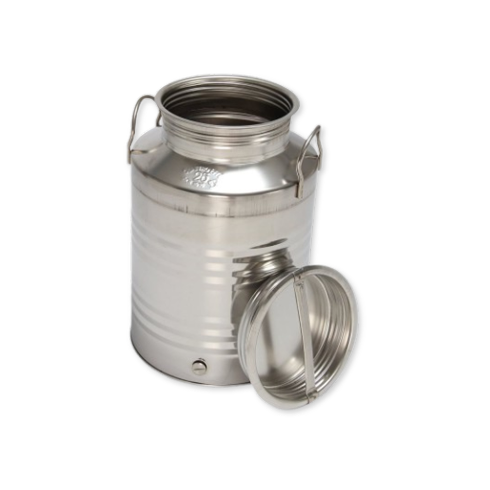 Cuve / Bidon Inox pour Huile d'Olive - 30 Litres