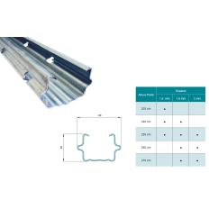 Poste Metálico Intermédio VIN-RB 40/60