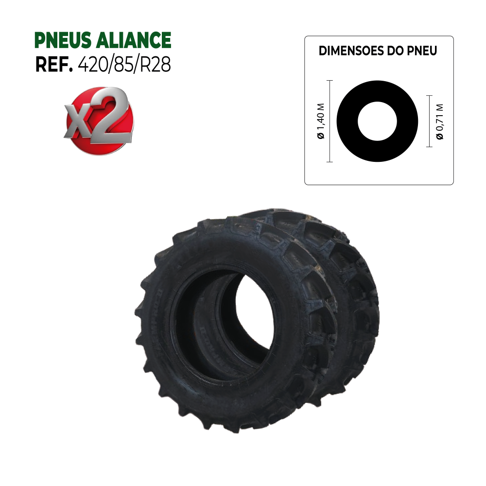 Pneus pour tracteurs / machines agricoles