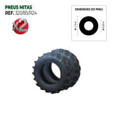 Pneus pour tracteurs / machines agricoles