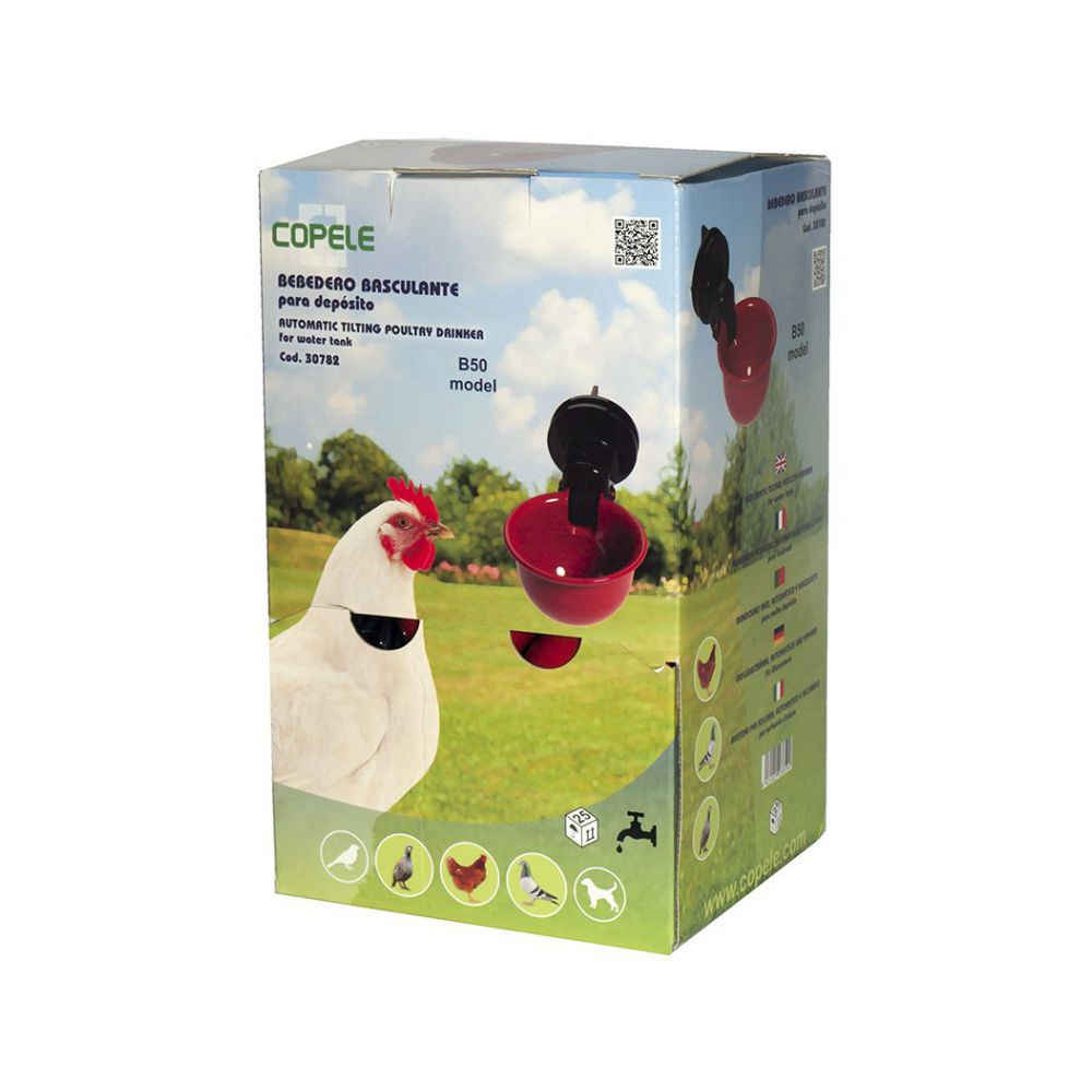 B-50 abreuvoir basculant pour poulets 50mm