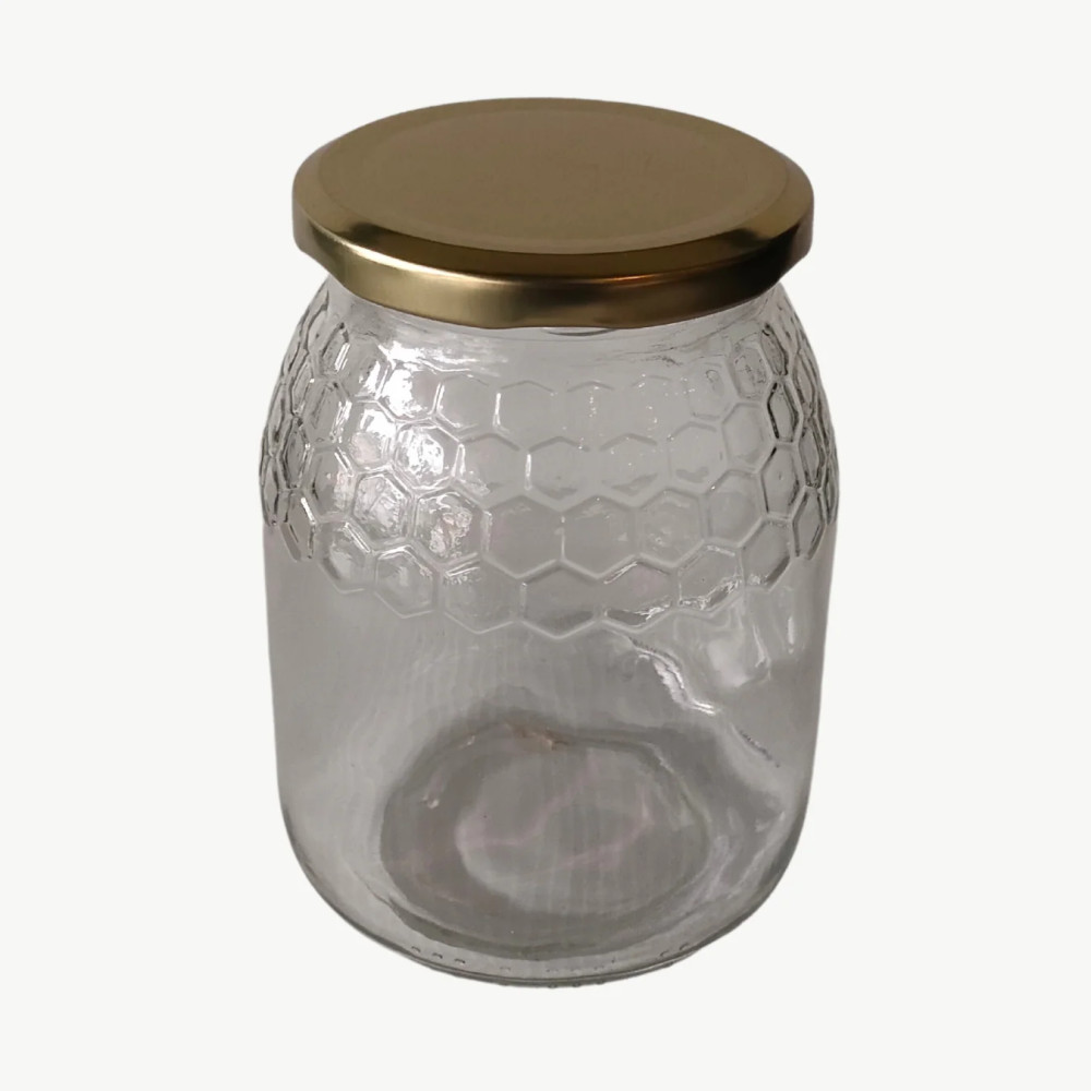 1kg jar with gold lid