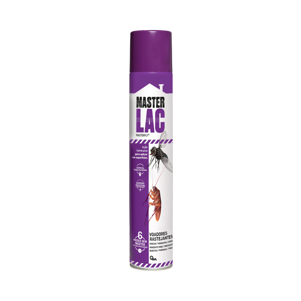 MASTERFLY INSECTOS VOLADORES Y RASTREROS AEROSOL 750 ML