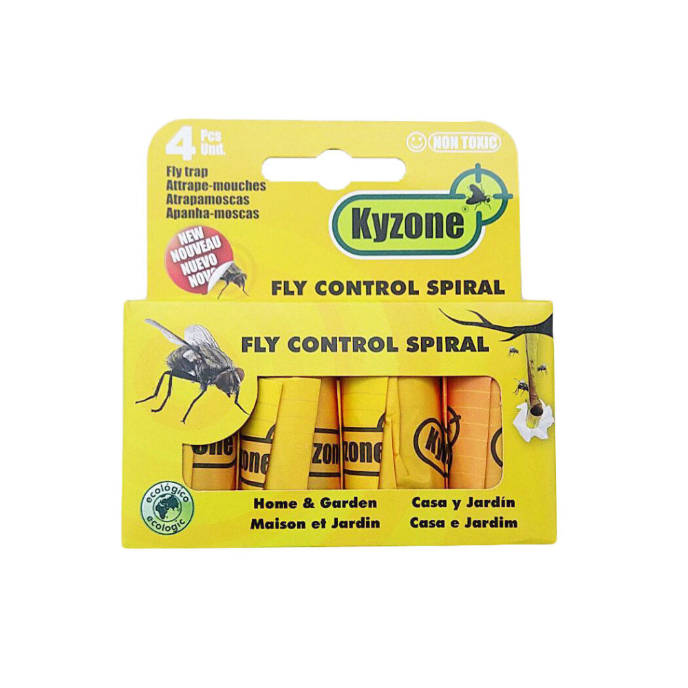 Fita Apanha Moscas - Fly Control Spiral - Kyzone Fita Apanha Moscas - Fly Control Spiral - Kyzone