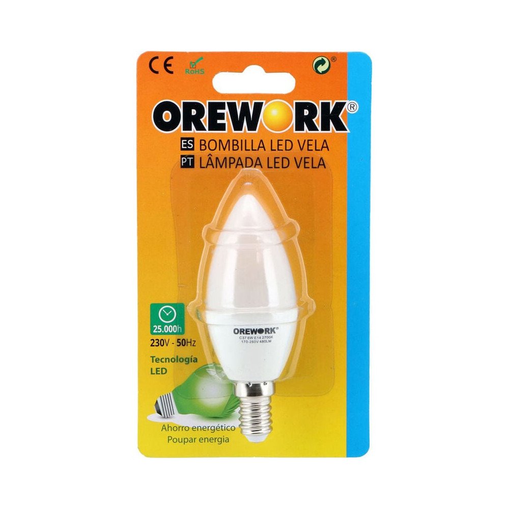 Bombilla LED candle E14 - 3 W