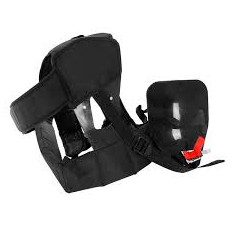 Harness for brushcutters