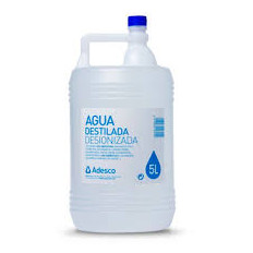Deionised distilled water 5L