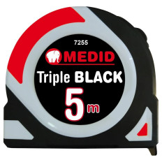 Fita Métrica Medid Triple Black 5 m