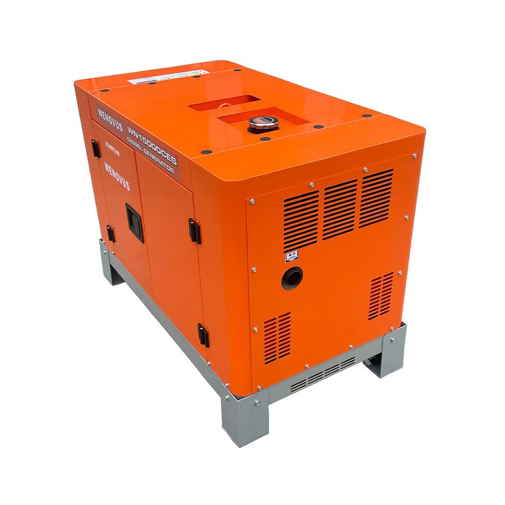 Gerador a gasóleo silencioso Zeppelin Wenovus 15000 12000 W