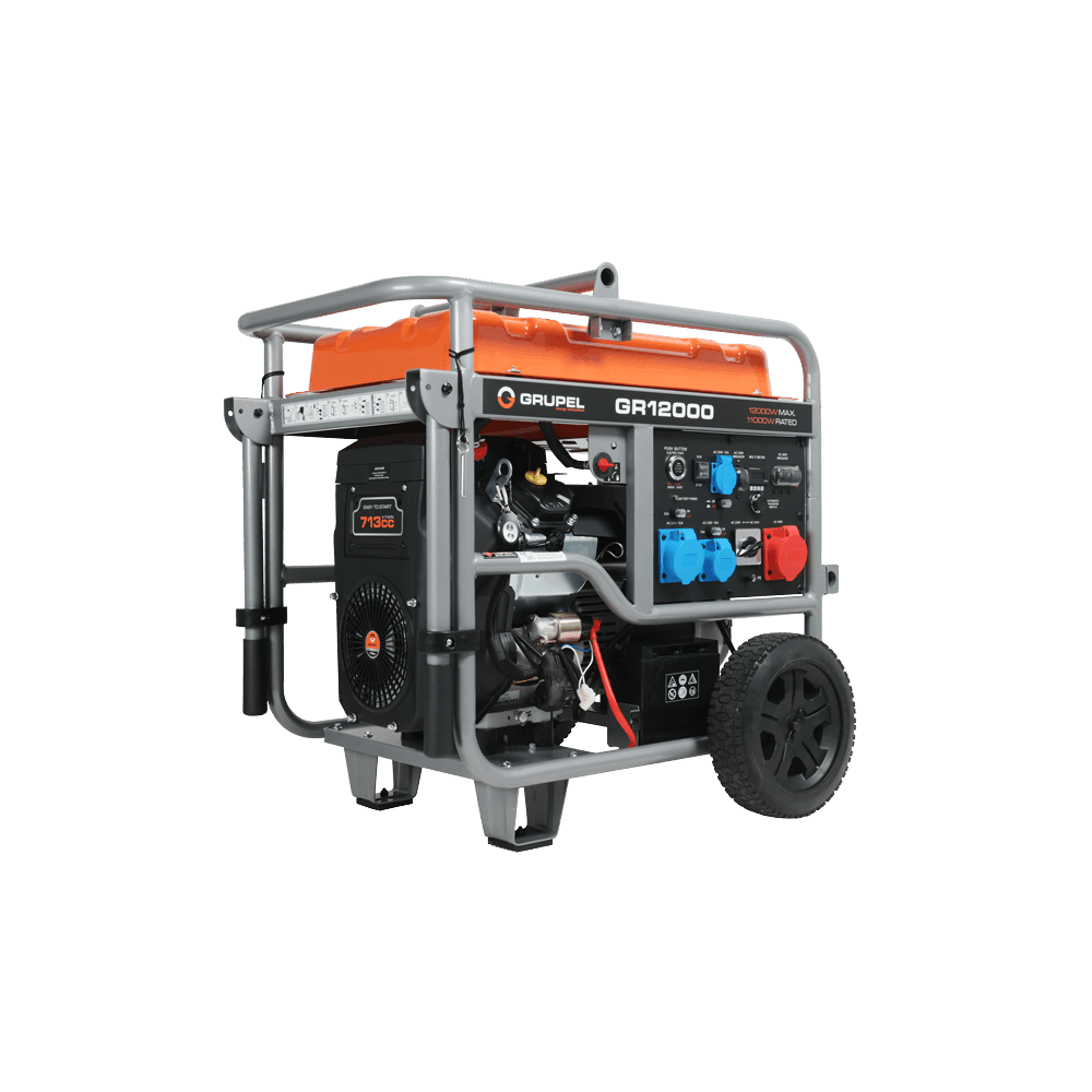 Gerador Portátil Grupel GR8000D 8 kVA Diesel