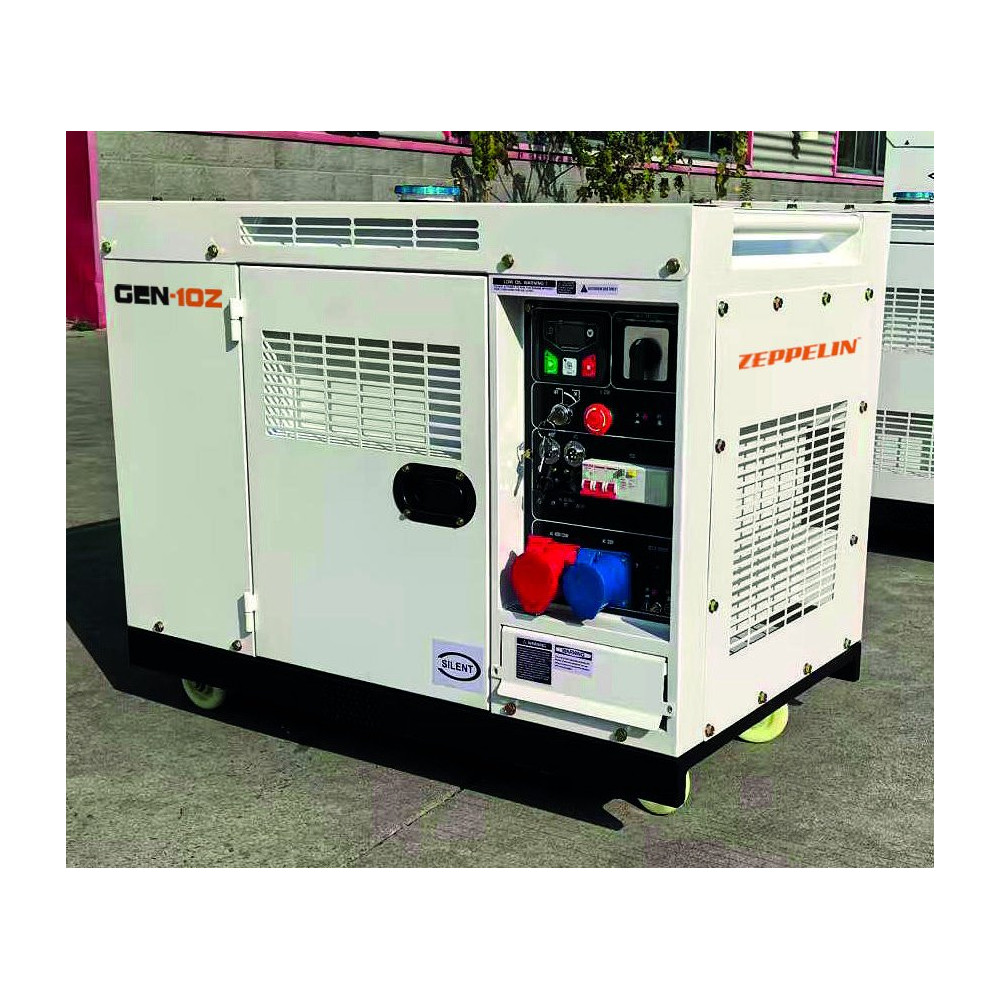 Gerador Diesel Silencioso Zeppelin GEN-10Z 10 kVA