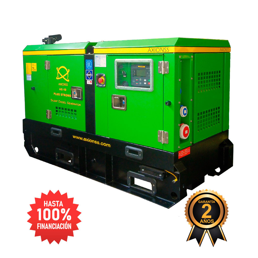 Grupo Electrógeno AXIONSS AX-10 Plus Strong 10 kVA Gasóleo