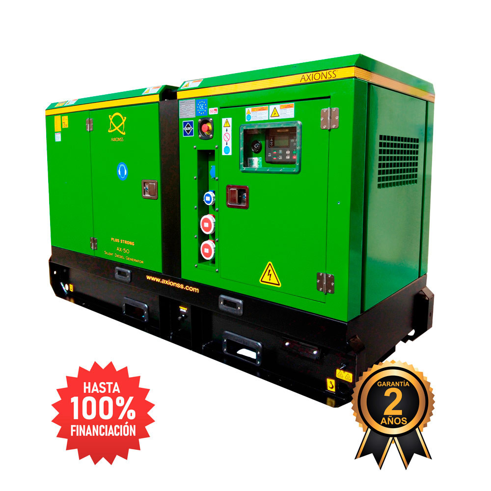 Grupo Electrógeno AXIONSS AX-50 Plus Strong Deutz 50 kVA Gasóleo