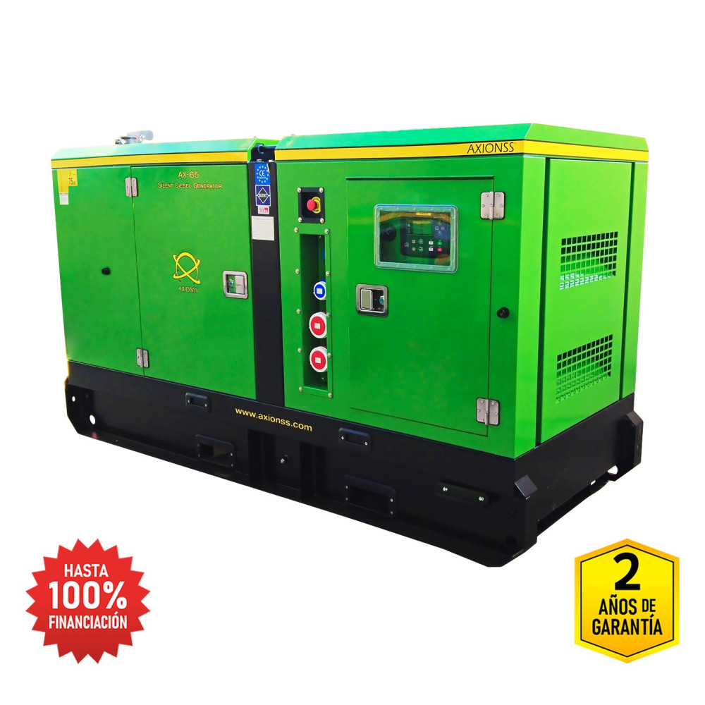 Grupo Electrógeno AXIONSS AX-65 Plus Strong 65 kVA Gasóleo