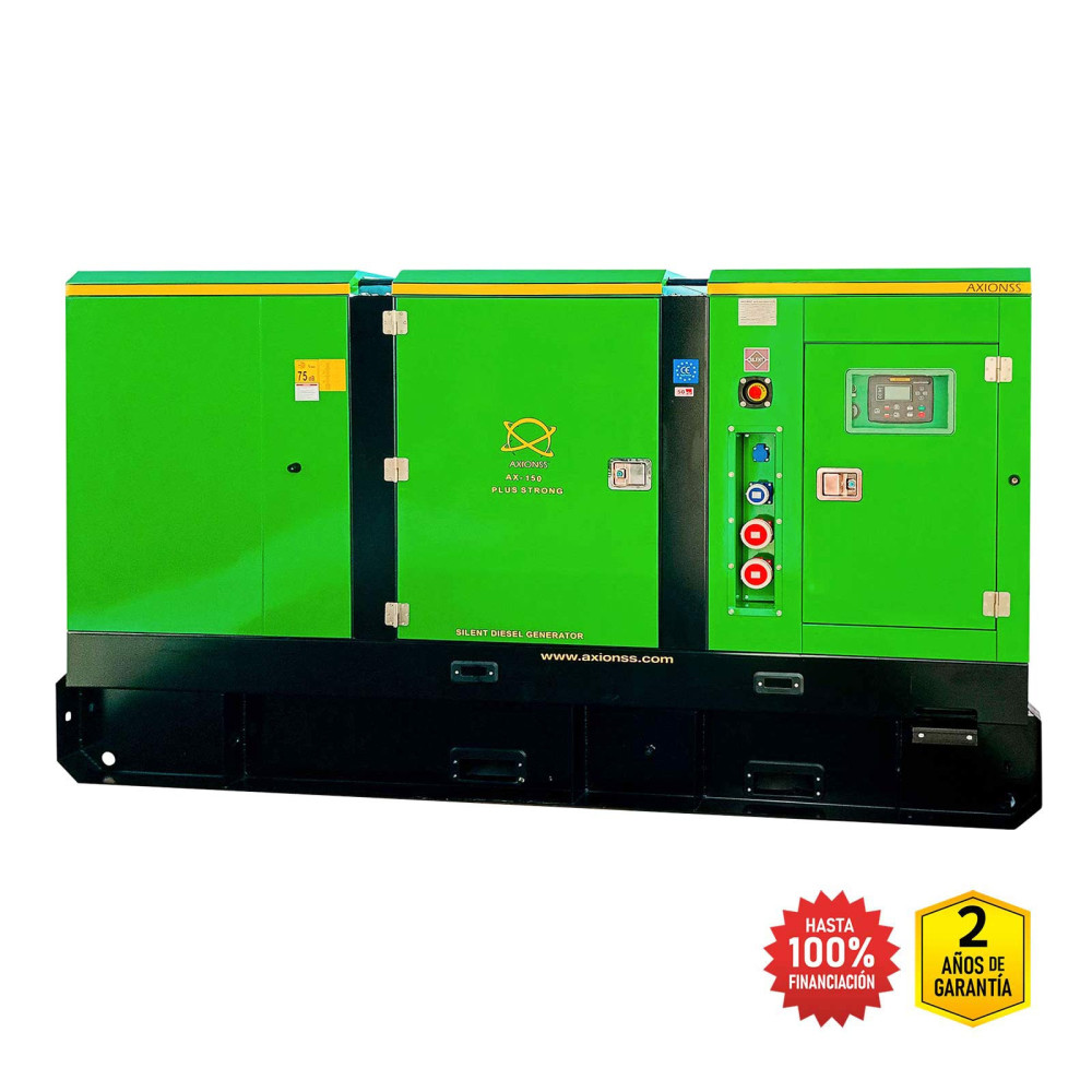 Grupo Electrógeno AXIONSS AX-150 Plus Strong 150 kVA Gasóleo