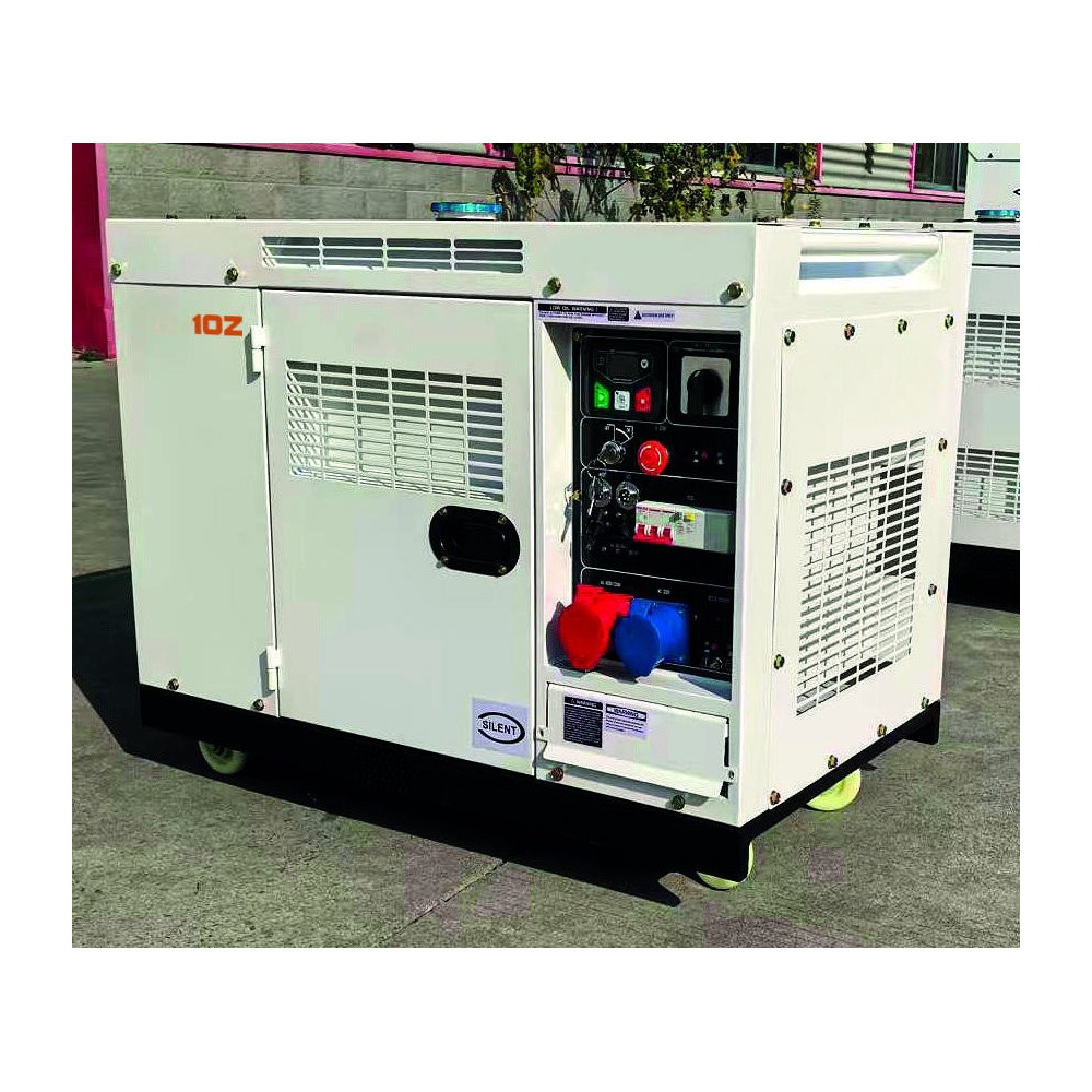 Gerador Diesel Silencioso Zeppelin GEN-10Z 10 kVA