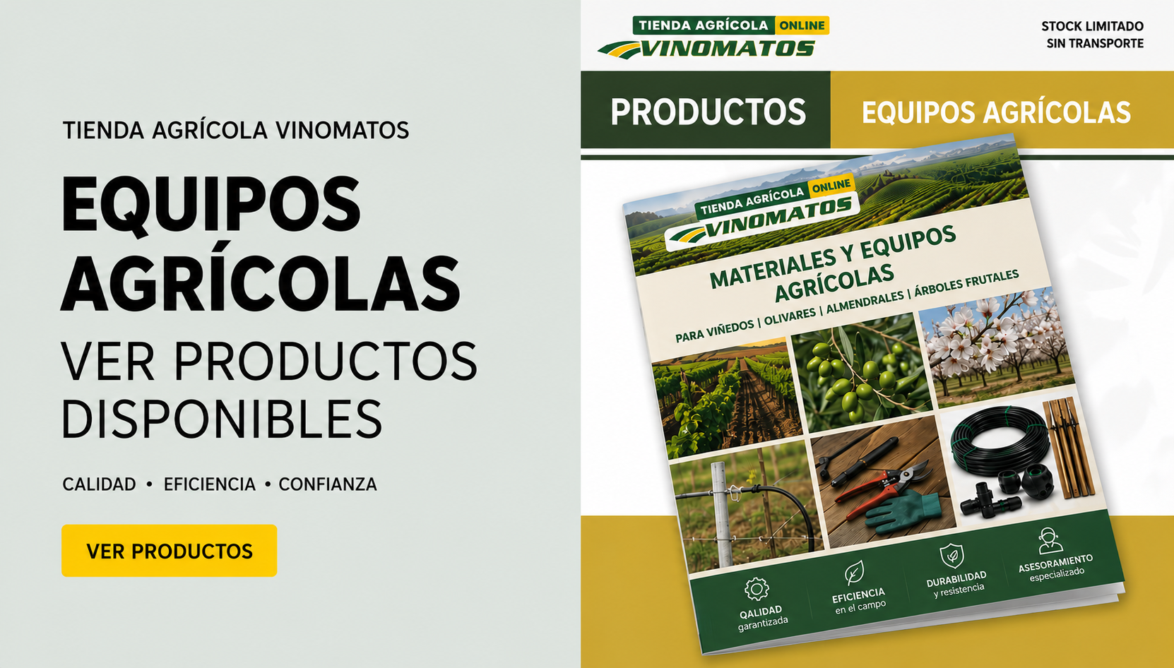 Materiales y Equipos Agrícolas